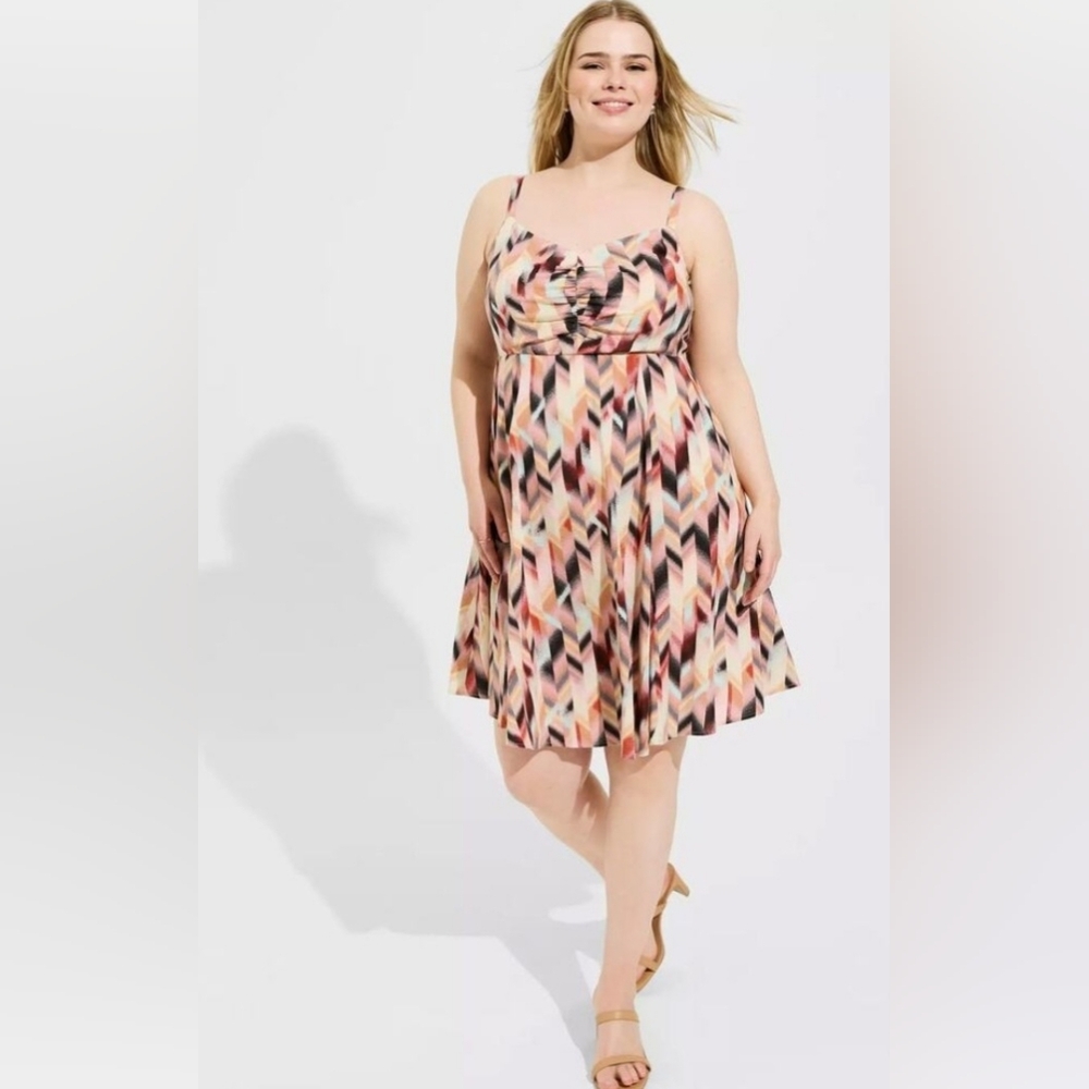 Torrid Multicolor Sleeveless Dress